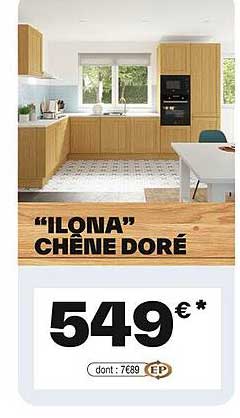 "ILONA" CHÊNE DORÉ