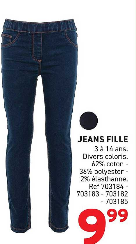 JEANS FILLE