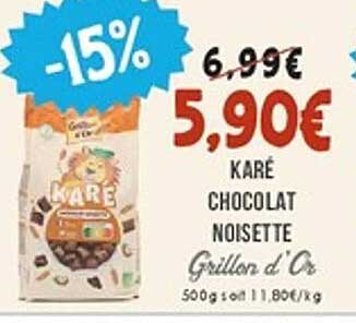 KARÉ CHOCOLAT NOISETTE