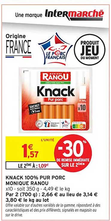 KNACK 100% PUR PORC