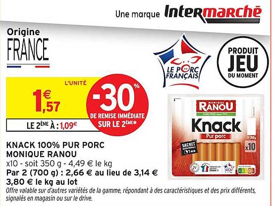 KNACK 100% PUR PORC MONIQUE RANOU