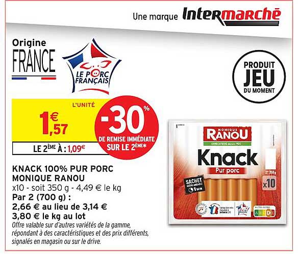 KNACK 100% PUR PORC MONIQUE RANOU