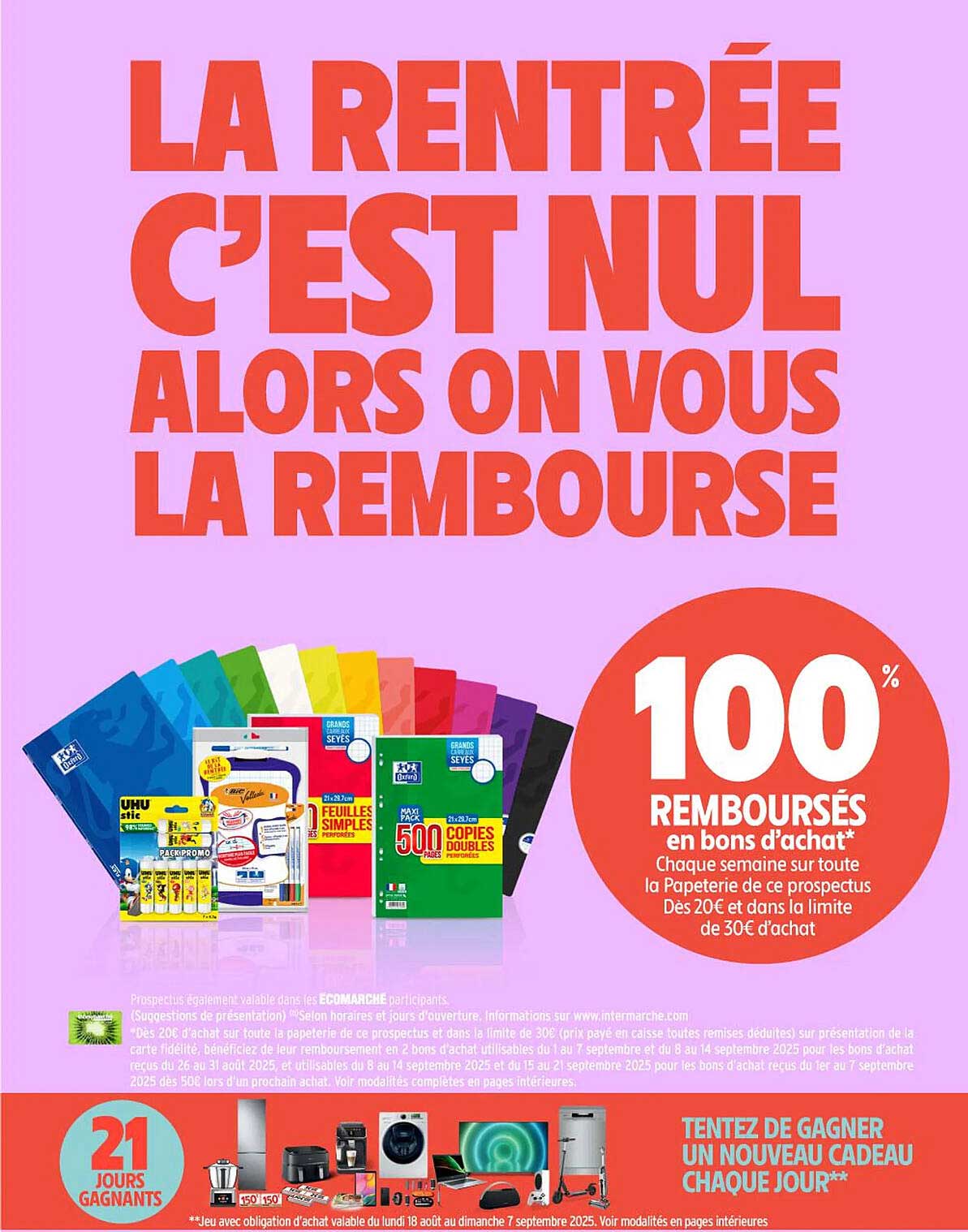 LA RENTRÉE C'EST NUL ALORS ON VOUS LA REMBOURSE