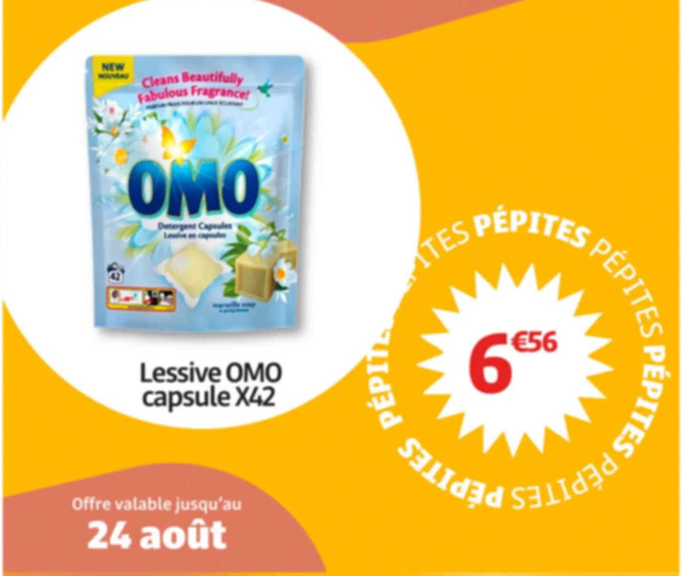 Lessive OMO capsule X42