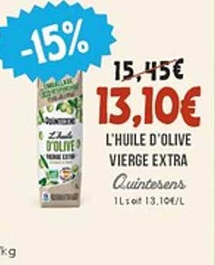 L'Huile d'Olive Vierge Extra