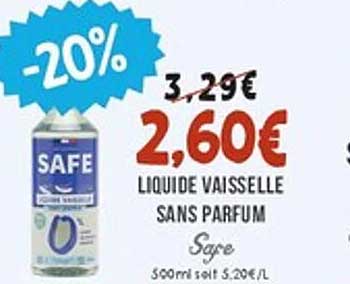 LIQUIDE VAISSELLE SANS PARFUM