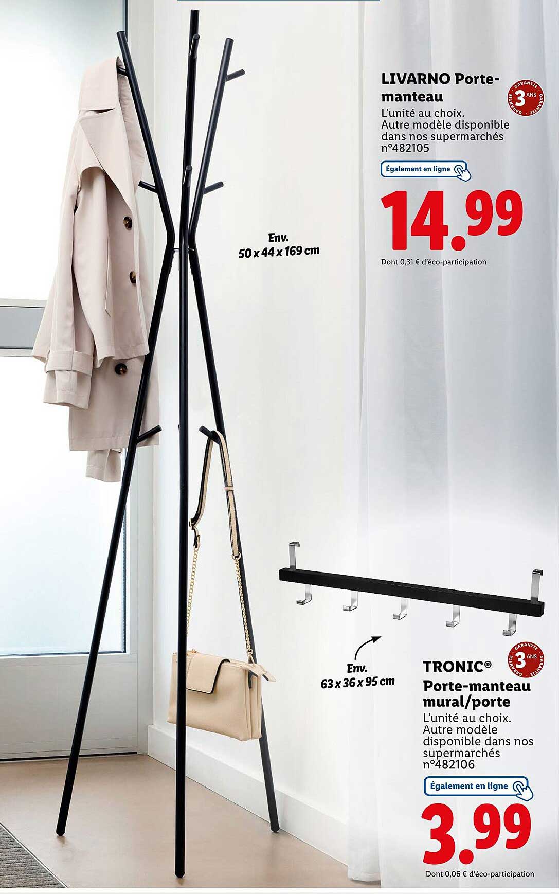 LIVARNO Porte-manteau