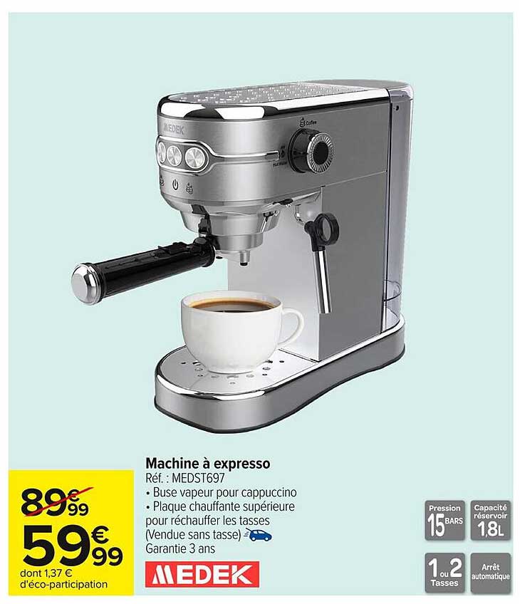 Machine à expresso