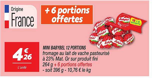 MINI BABYBEL 12 PORTIONS