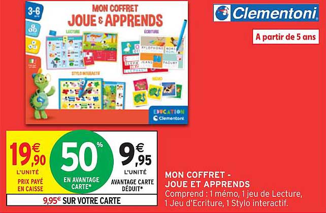 MON COFFRET - JOUÉ ET APPRENDS