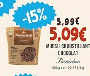 Muesli Croustillant Chocolat