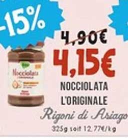 Nocciolata l'originale Rigoni di Asiago