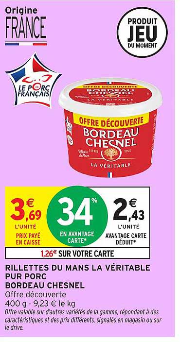 OFFRE DÉCOUVERTE BORDEAU CHESNEL