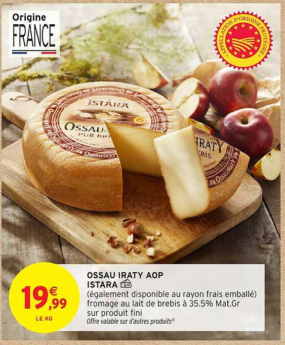 OSSau Iraty AOP Istara