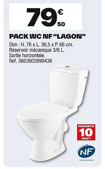 PACK WC NF “LAGON”