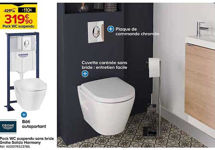 Pack WC suspendu