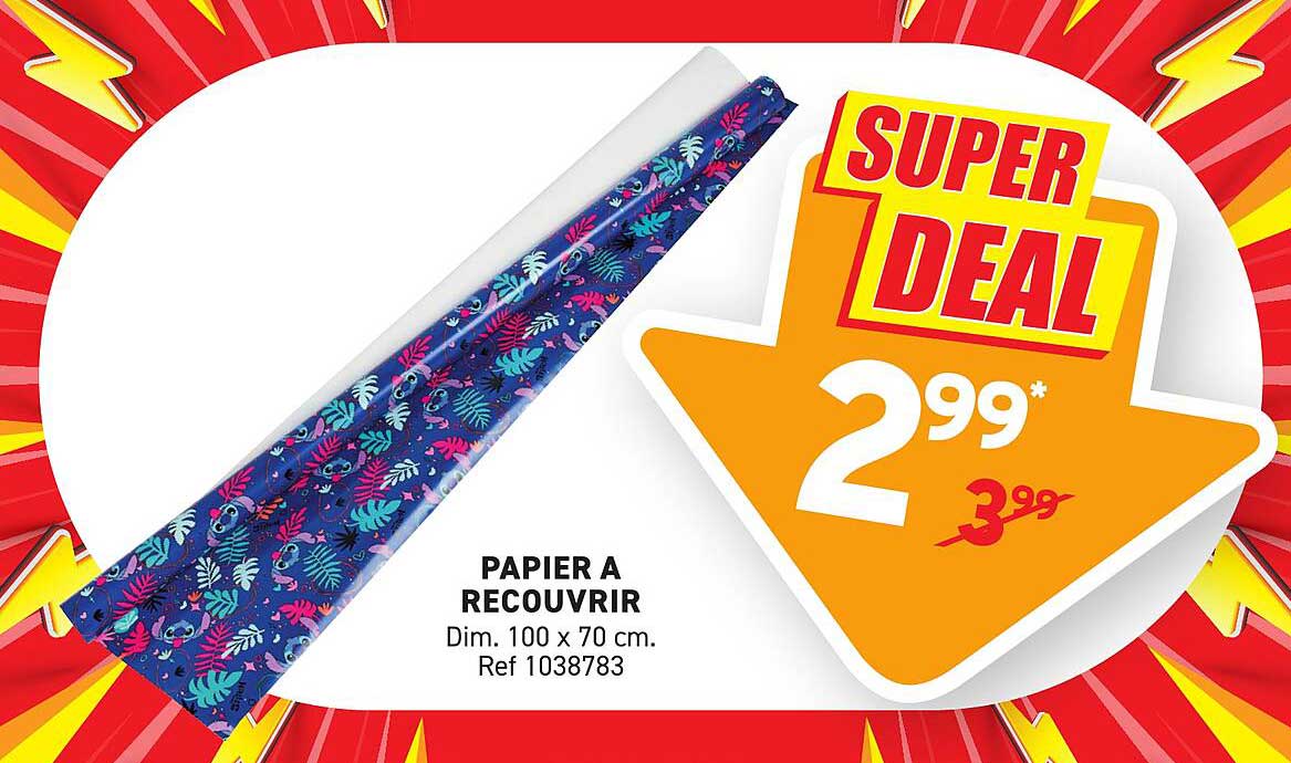PAPIER A RECOUVRIR