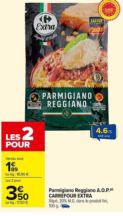 Parmigiano Reggiano A.O.P. Carrefour Extra