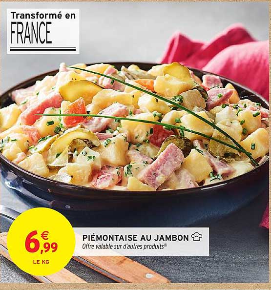 PIÉMONTAISE AU JAMBON