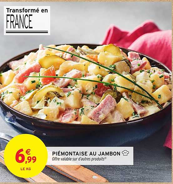 PIÉMONTAISE AU JAMBON