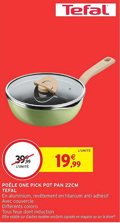 POÊLE ONE PICK POT PAN 22CM