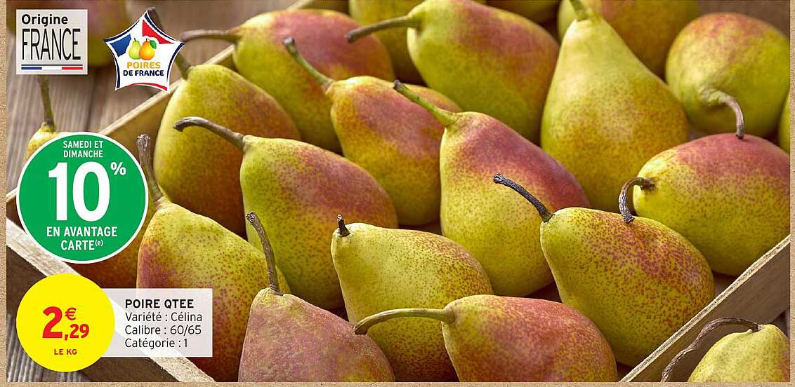 POIRE QTÉE