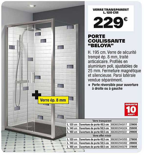 PORTE COULISSANTE “BELOYA”