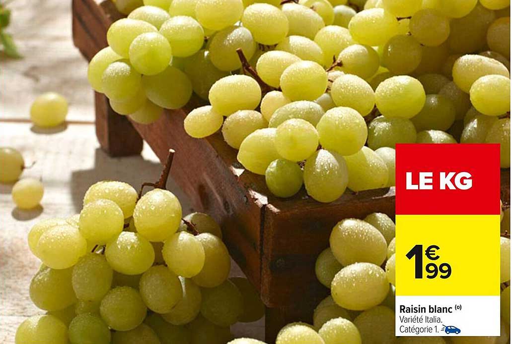 Raisin blanc