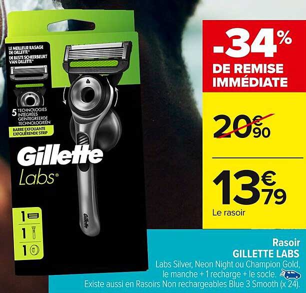Rasoir GILLETTE LABS