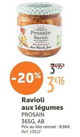 Ravioli aux légumes