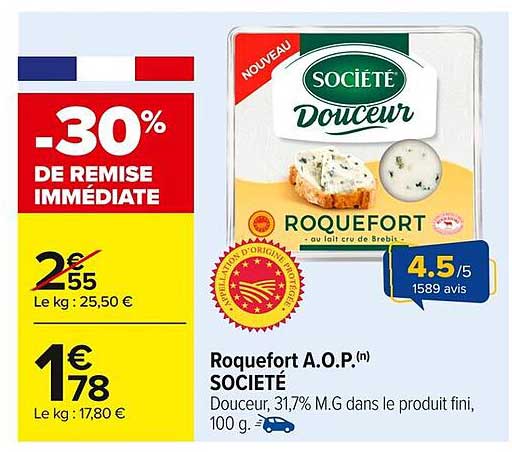Roquefort A.O.P. SOCIÉTÉ