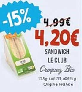 Sandwich Le Club