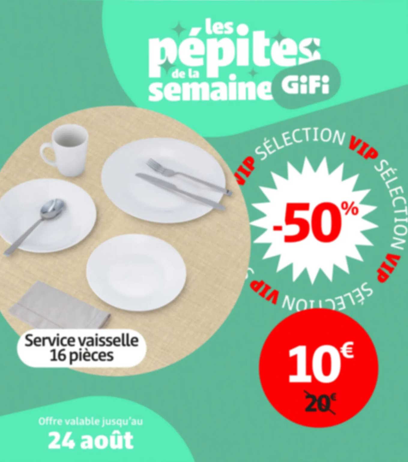 Service vaisselle 16 pièces