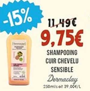 SHAMPOOING CUIR CHEVEU SENSIBLE