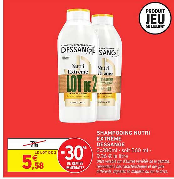 SHAMPOOING NUTRI EXTREME DESSANGE