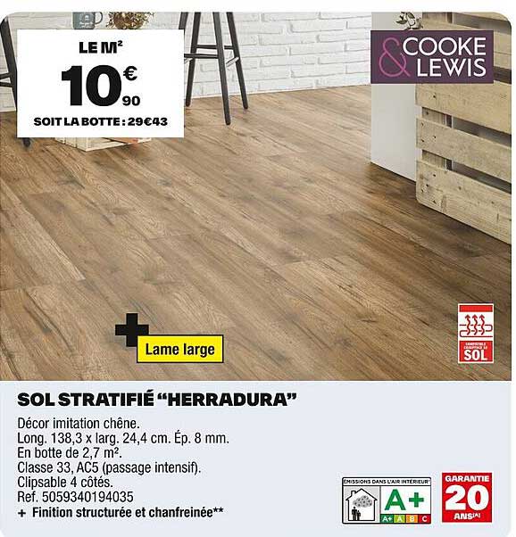 SOL STRATIFIÉ "HERRADURA"