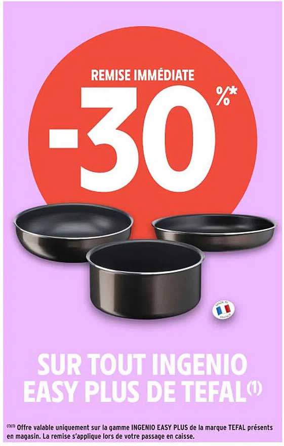 SUR TOUT INGENIO EASY PLUS DE TEFAL