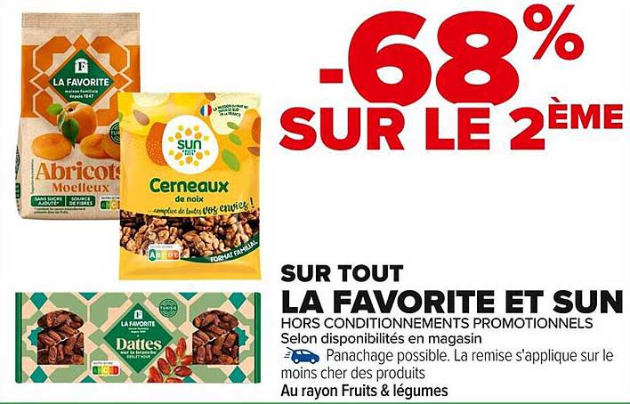 SUR TOUT LA FAVORITE ET SUN