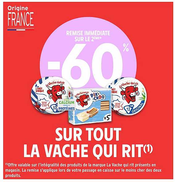 SUR TOUT LA VACHE QUI RIT
