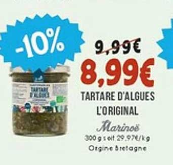 TARTARE D'ALGUES L'ORIGINAL