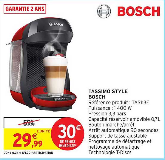TASSIMO STYLE BOSCH