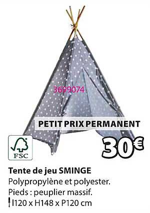 Tente de jeu SMINGE