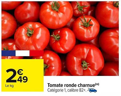 Tomate ronde charnue(m)