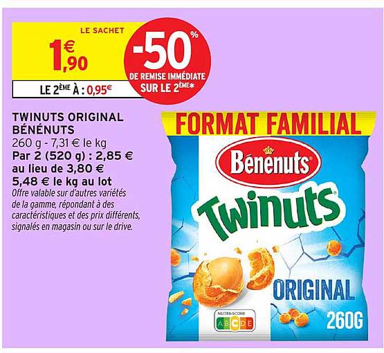 TWINUTS ORIGINAL BÉNÉNUTS