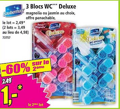 3 Blocs WC*** Deluxe