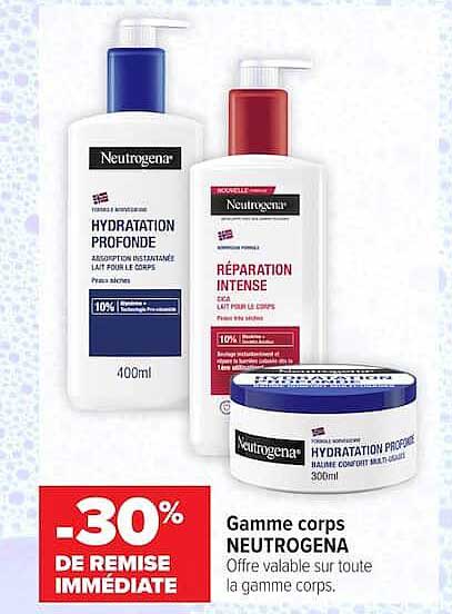 -30% DE REMISE IMMÉDIATE