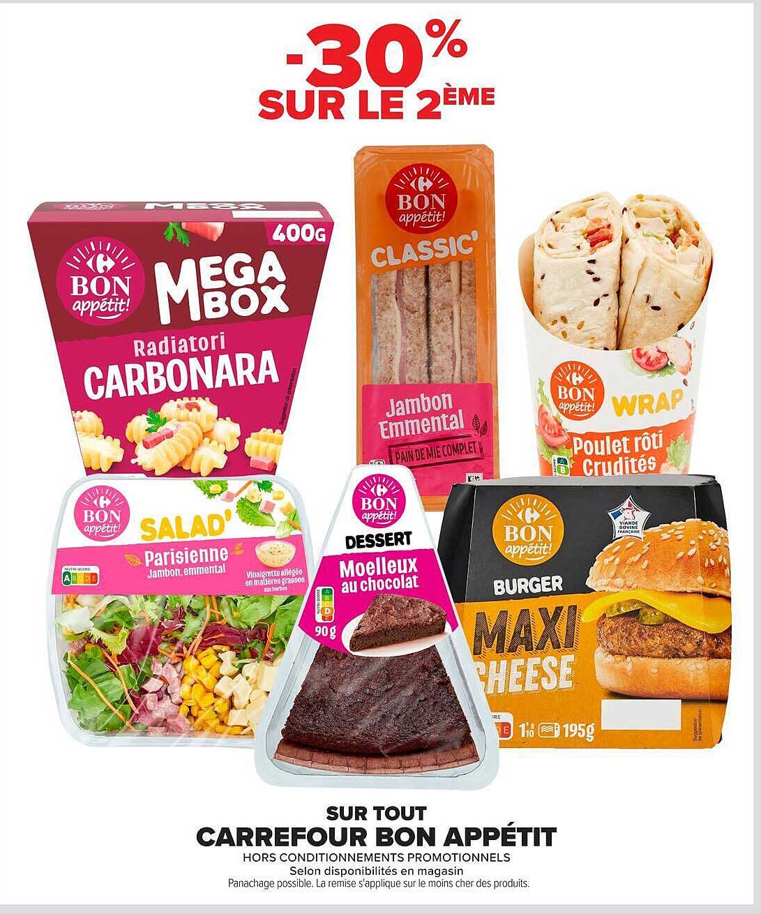 -30% SUR LE 2ÈME