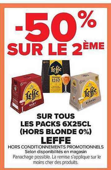 -50% SUR LE 2ÈME