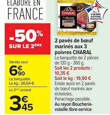 -50% SUR LE 2ÈME