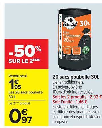 -50% SUR LE 2ÈME